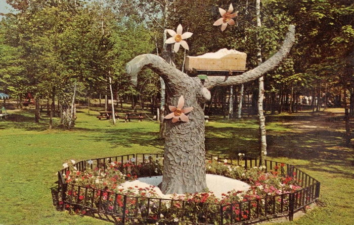 Deer Acres Storybook Amusement Park - Vintage Postcard (newer photo)